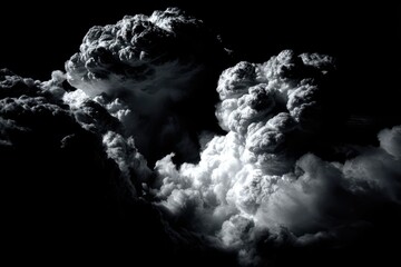 Dramatic, dark clouds fill the sky