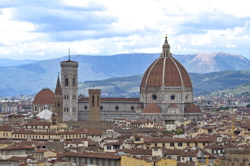 Cathedral of Santa Maria del Fiore in the Italian city of Florence