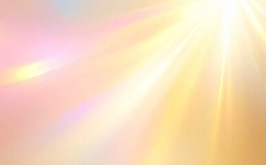 パステルカラーの光のグラデーション背景	
