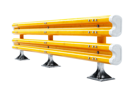 Guardrail isolated on transparent background, Clipart png