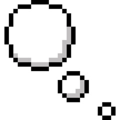 Pixel Bubble Speech