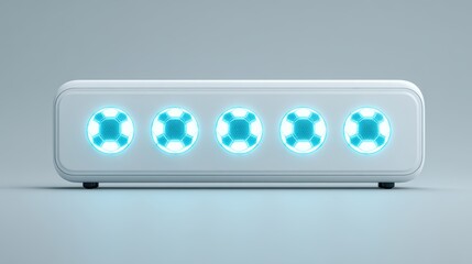 Futuristic Soccer Tech | AI Football Innovation Concept