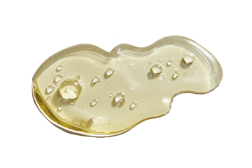 Water spill puddle and droplets isolated on transparent background, Clipart png