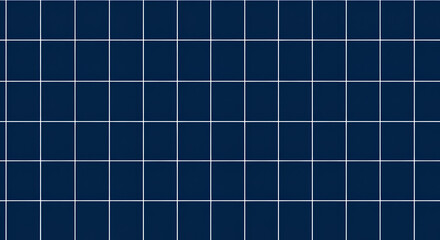 Navy blue grid pattern