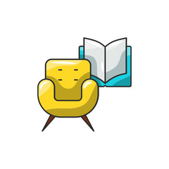 Leisure Time Icon, Restorative Relaxation Symbol.