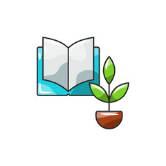 Learning Growth Icon, Continuous Self Improvement.