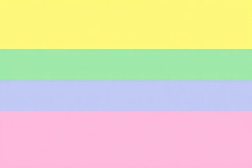 Obraz premium Pastel horizontal stripes in yellow, light green, lavender, and pink