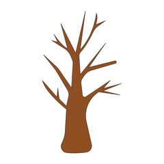 Simple Tree Trunk Illustration