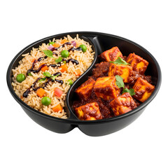 Fototapeta premium fried rice with panner