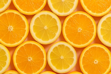 orange slices background Wallpaper 