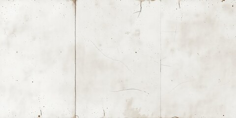 Old Plaster Wall Texture with Cracks and Marks, Grungy Faded White Surface for Background, Distressed Paneling with Imperfections, Neutral Color Palette