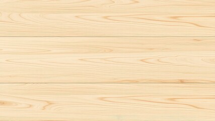 Naklejka premium Soft Light Brown Horizontal Wooden Planks Textured Background for Interior Decor, Wood Grain Pattern, and Natural Surface Designs