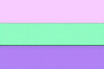 Fototapeta premium Three horizontal bands of pastel colors light pink, light green, and lavender purple