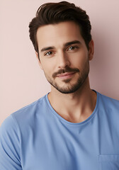Fototapeta premium Close-up portrait of a man