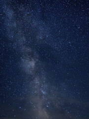 Sternenlöare Nacht, Milchstrasse am Nachthimmel
