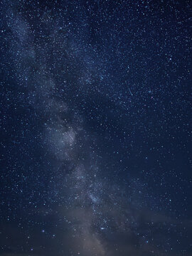 Sternenl&ouml;are Nacht, Milchstrasse am Nachthimmel