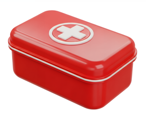 Emergency first aid kit for safety and preparedness needs
