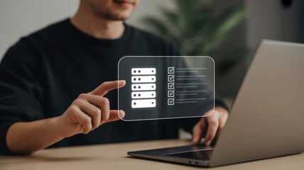 Stay on top of your data management with advanced cloud server technology, seamlessly track progress on your laptop with innovative solutions for modern business success