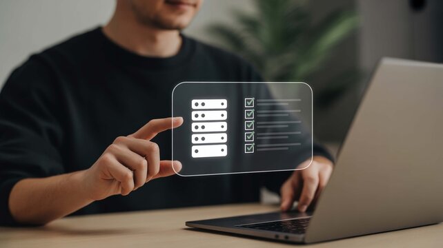 Stay on top of your data management with advanced cloud server technology, seamlessly track progress on your laptop with innovative solutions for modern business success