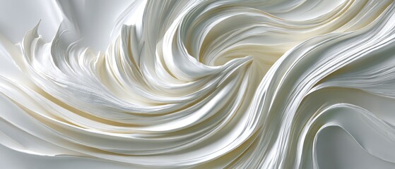 Abstract swirling white texture