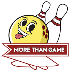 bowling ball logo