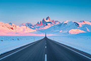 Two dragonflies hovering over a serene blue pond with lily pads
