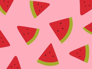 Watermelon Seamless Pattern