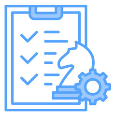 Fototapeta premium Strategic Planning Icon