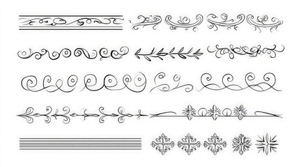 Fototapeta premium Abstract Black And White Geometric Pattern Design