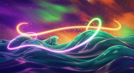 Fototapeta premium abstract fractal background