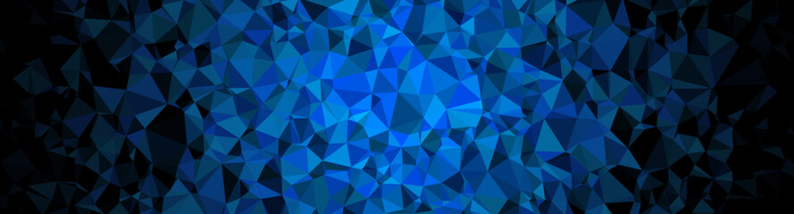 Abstract delaunay voronoi trianglify polygon gradient background illustration.