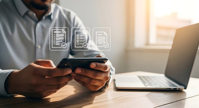 Streamline document approval workflow with mobile apps and digital document management system