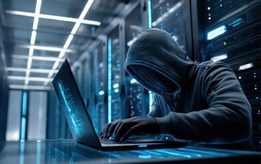 Hacker in server room (1)