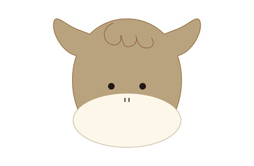 Fototapeta premium かわいい馬