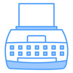 Obraz premium Typewriter Icon