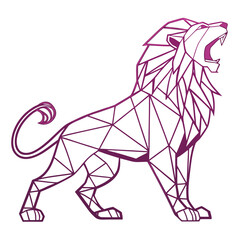 vector illustration of a horse