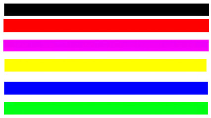 Chromatic Spectrum: A striking display of vibrant colors, the image presents a captivating array of parallel bands showcasing a spectrum of hues. Perfect for design applications.