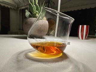 glass of rum