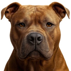 english pitbull close up shot