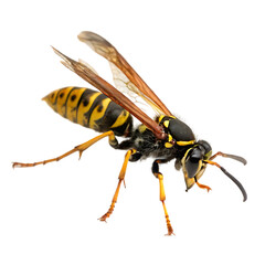 Wasp Isolated On White Png

