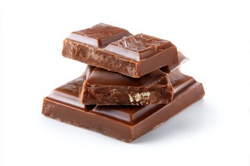 Creamy Chocolate Trio on White