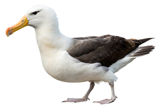 albatross bird isolated on white

