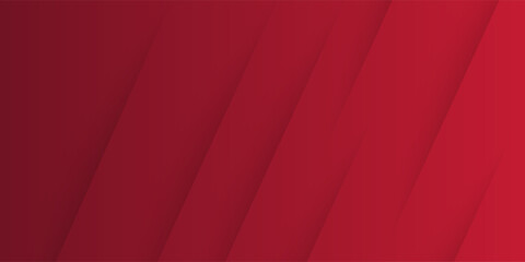 Modern abstract red background with diagonal line. Simple graphic design element. Futuristic concept. Horizontal banner template with space for your text.
