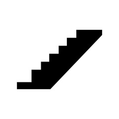 Stairs icon vector illustration 