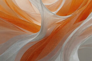 Dynamic Flow of Smoke and Light in Vibrant Abstract Form, fractal flame background