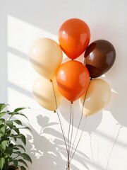 Warm and Sunlit Balloons