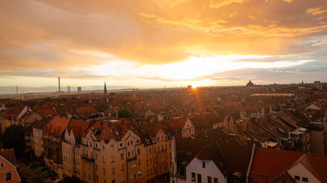 beutiful view aoubt nuernberg