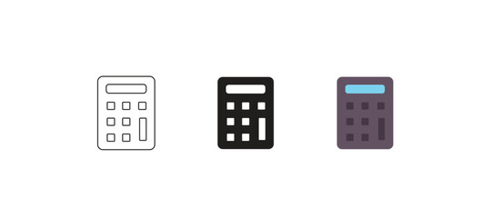 accounting buisness vector flat icon