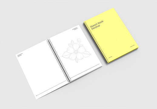 Sketchbook Mockup