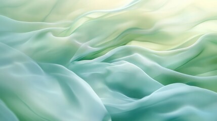 Obraz premium Green-blue light matte tones and various shades of very light light green shades